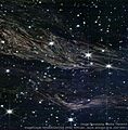 Cassiopeia A infrared echo JWST (left)