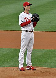 Cole Hamels pitching 2010