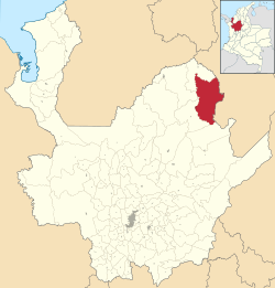 Location of the municipality and town of El Bagre in the Antioquia Department of Colombia