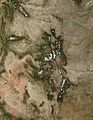 Colorado Rockies from space