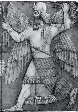 Cropped Image of Carving Showing the Mesopotamian God Ninurta.png