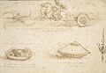 Da Vinci Scythed Chariot and Armoured Tank