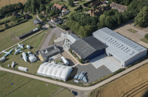 De Havilland Aircraft Museum from the Air.png