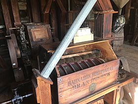 Dillard Mill State Historic Site mill interior 9-24-17.jpg