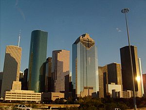 Downtown Houston Skyline; 2009