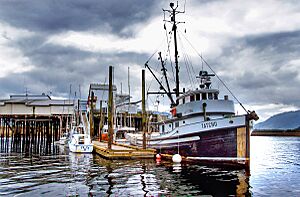 Fishing boats Hoonah Alaska. (51357784886)