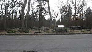 Fort Webb parking area