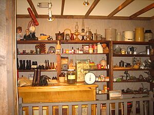 General store items at Window on the Plains Museum IMG 0586