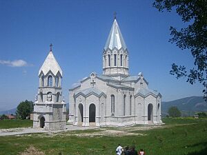 Ghazanchetsots Cathedral, Shushi, Armenia