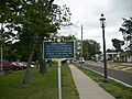 Gibb Patent Plaque; Eastbound