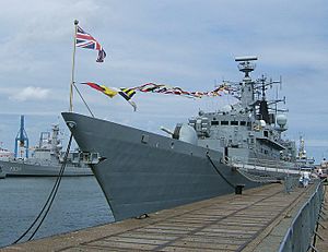 HMS Cornwall F99 July 2006