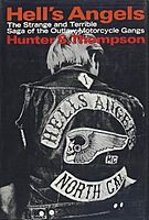 Book cover with a photo of a man in a patched denim jacket
