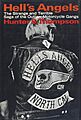 Hell's Angels by Hunter S. Thompson (1967 1st ed jacket cover)