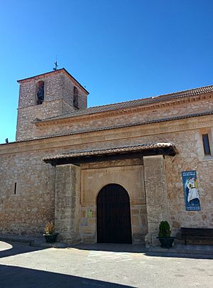 Church of Our Lady of the Assumption, in Las Mesas (Cuenca, Spain).