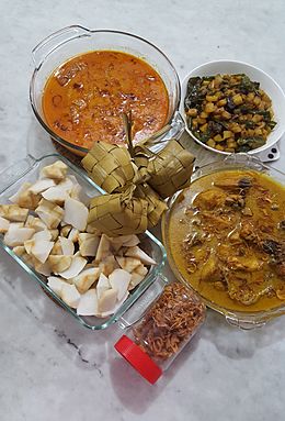 Indonesian food during Eid