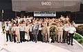 International students, class of 1998-99 (United States Army Command and General Staff College, Fort Leavensworth, Kansas) on a class trip to Burns & McDonnell Engineering