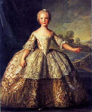 Isabelle de Bourbon, infante de Parme by Jean-Marc Nattier 001