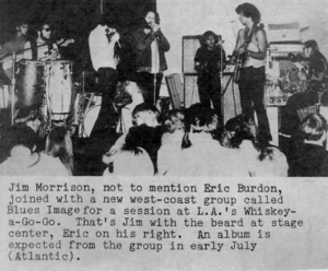 Jim Morrison, Eric Burdon & Blues Image - Whisky a Go Go (1969)