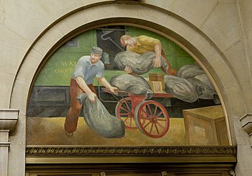 Louisville Murals - Post Office Rail Car, 24909v