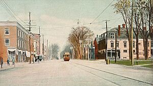 Main Street Looking North, St. Albans, VT