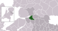 Map - NL - Municipality code 1896 (2009)