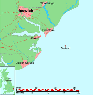 Map of Sealand