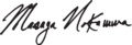 Masaya Nakamura's signature
