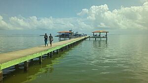 Dock in Puerto Lempira