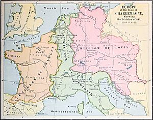 NIE 1905 Europe - Time of Charlemagne