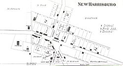 New Harrisburg, Ohio map 1874.JPG