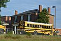 New London Academy from southeast