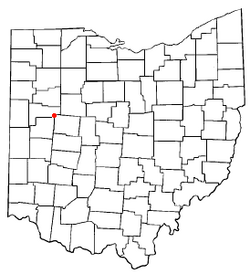 Location of Santa Fe, Ohio