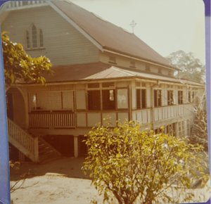 Original Church before demolition in 1977