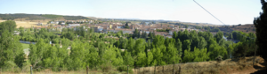 Panoramic view of Alar del Rey.