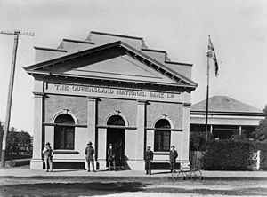Queensland National Bank at Childers in 1919