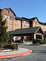 Resort entrance