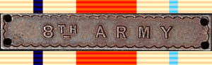 Ribbon - Africa Star & 8th Army