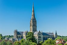 Salisbury Cathedral from Old George Mall.jpg
