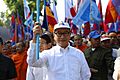Sam Rainsy protest