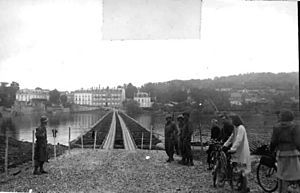 Seine River Bridge Aug. 28, 1944