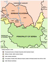 Serbia and Vojvodina 1848