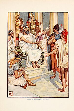 Solon, the wise lawgiver of Athens