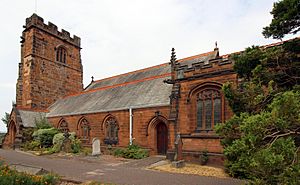 South side of St Peter's, Heswall.jpg
