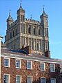 South tower, Exeter Cathedral - geograph.org.uk - 252429