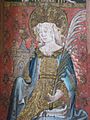 St Barbara (closeup) - Ranworth Rood Screen