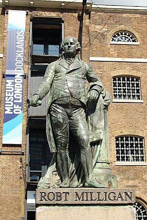 Statue of Robert Milligan - geograph.org.uk - 1473442