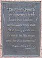 Text of monument, WW, NV