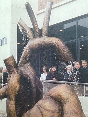 The Broken Heart (1997), Maria Pizzuti's Famine Memorial Sculpture in Limerick City, Ireland