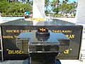 The ever-burning lamp at the MGR Memorial