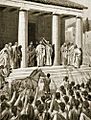 Themistocles honoured at Sparta, illustration from 'Hutchinson's History of the Nations', 1915